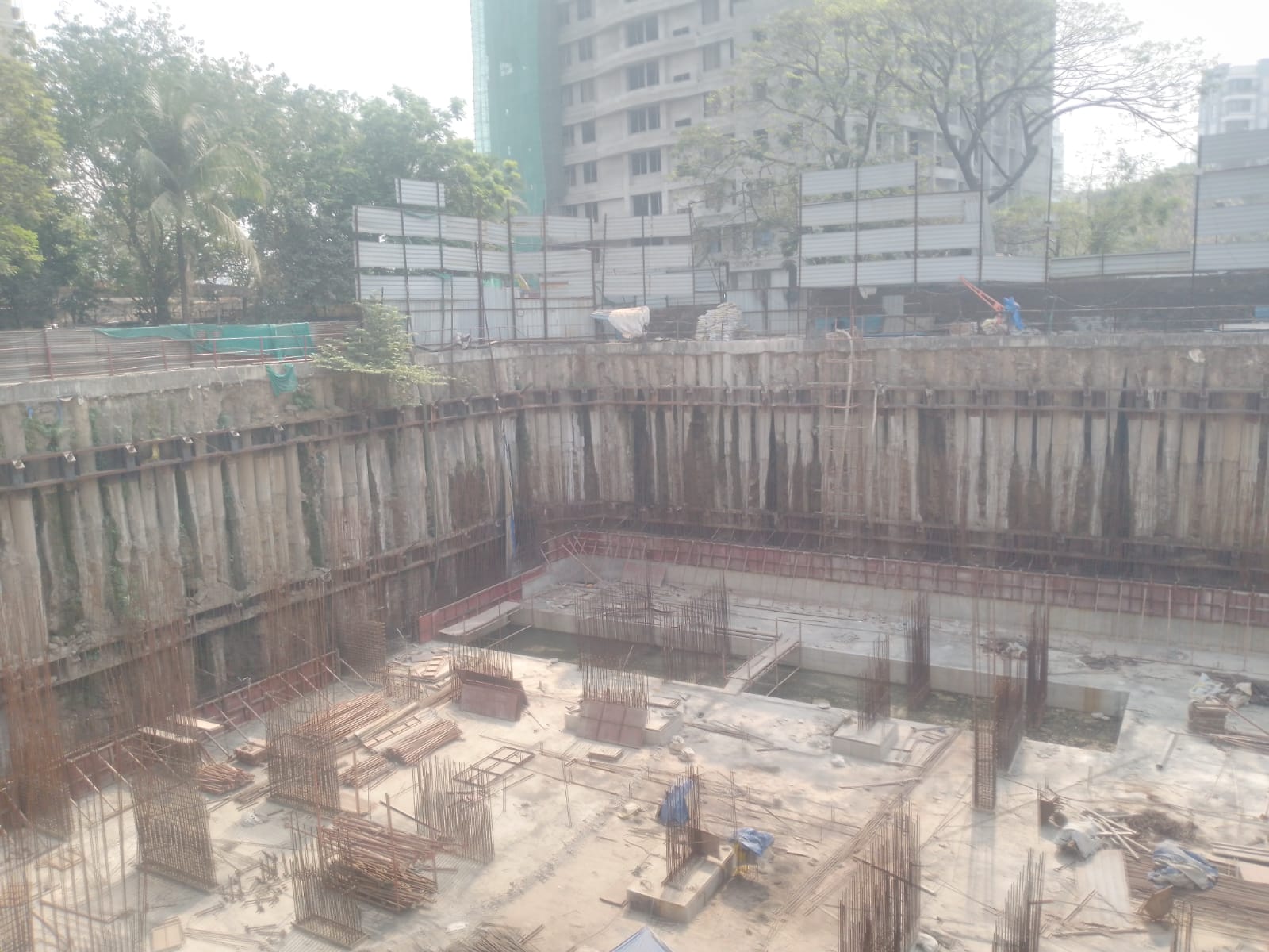 Retaining Wall & Shear Wall Casting